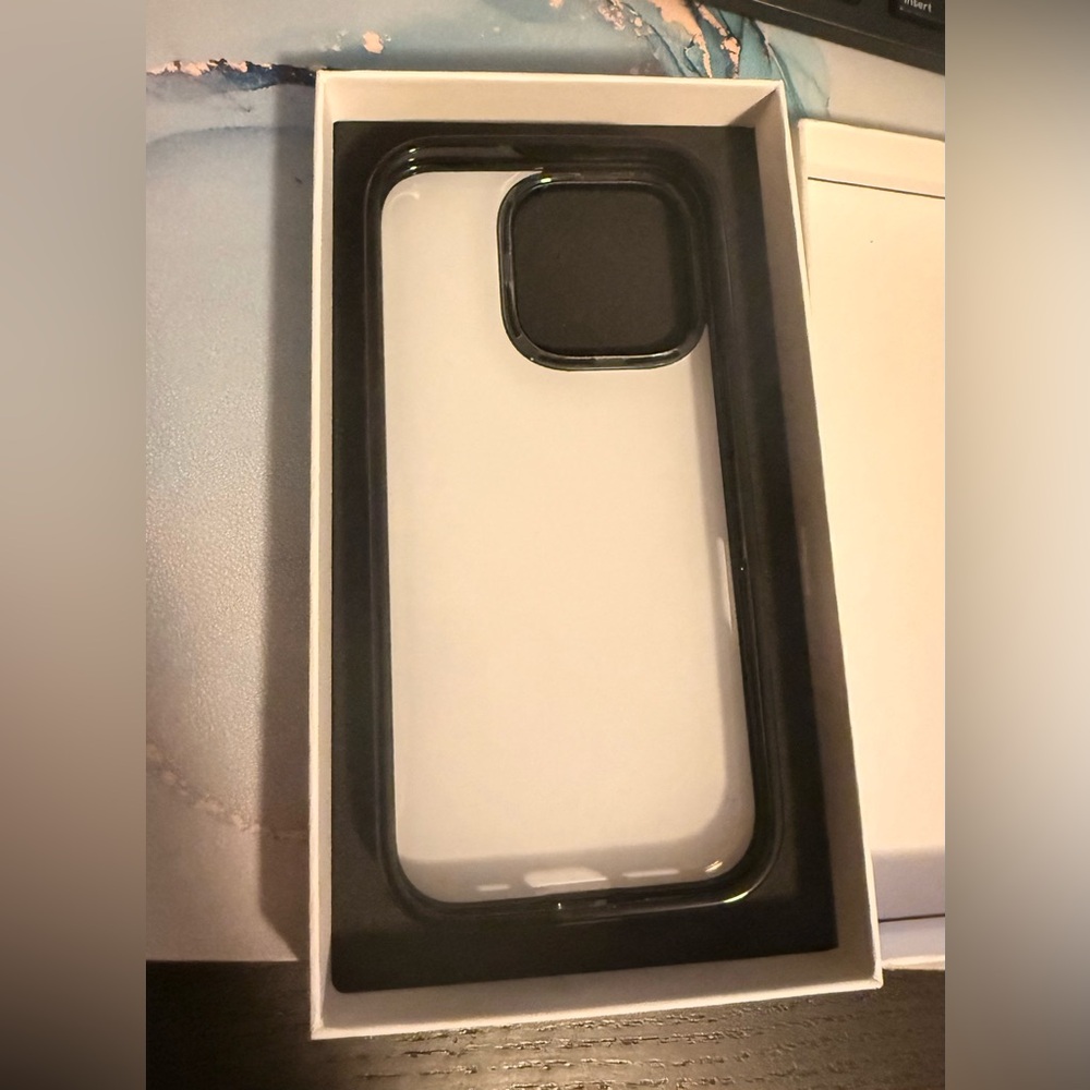Casetify Clown Kitty iPhone 16 Pro Case - Clear Black - Picture 5 of 5